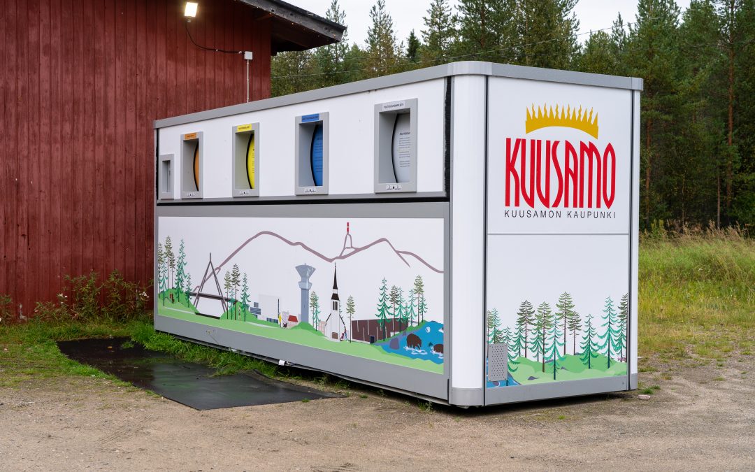 Matkailijoiden jätehuolto helpottui – Kuusamossa jätemaksu hoituu kännykällä